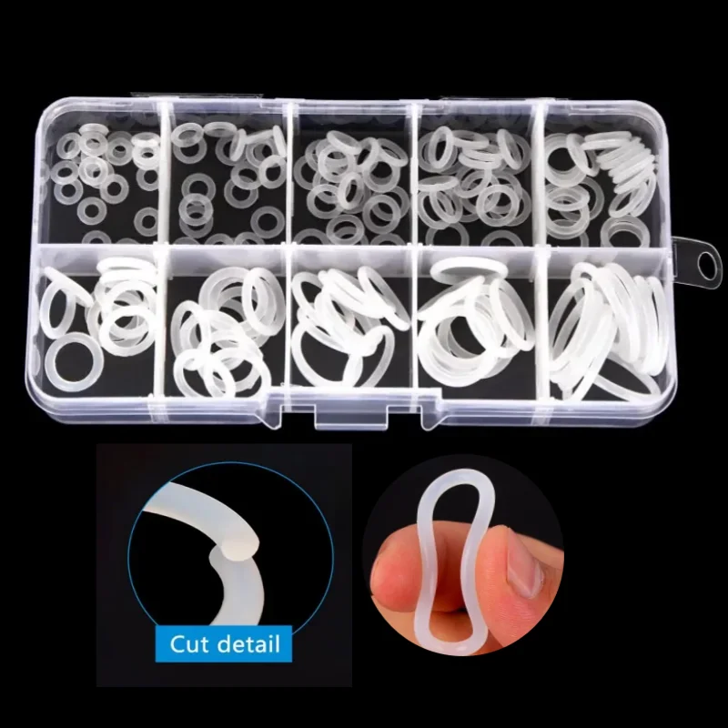 150Pcs White Silico…