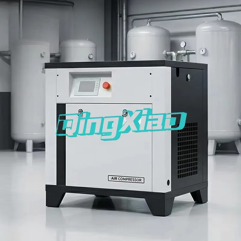 1Kw Single Phase Screw Air Compressor Portable Stable For Auto Repair Shop Tire Inflation Tyre Changer And Spray Gun Application