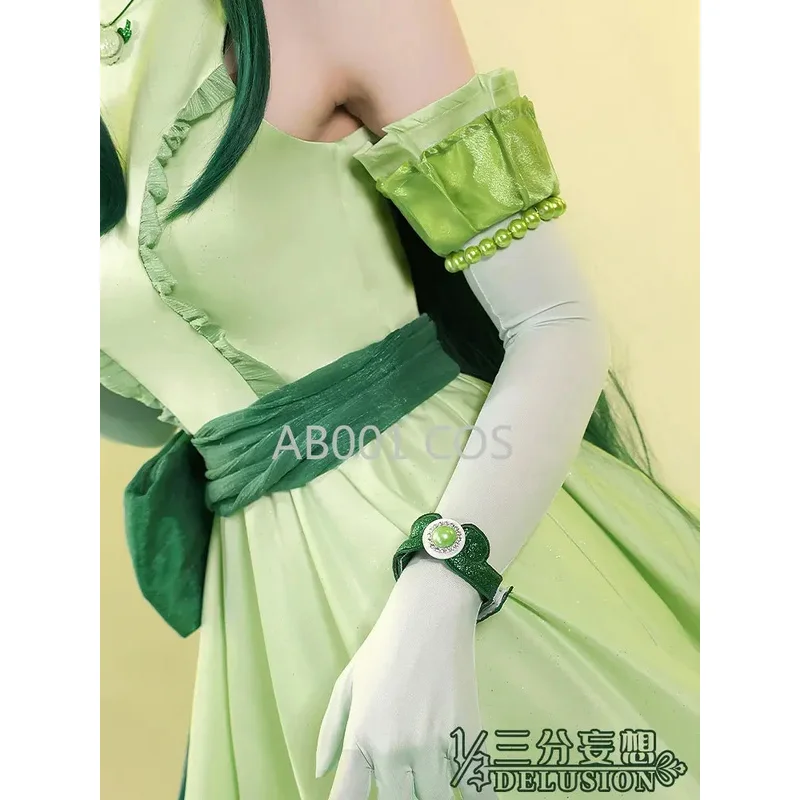 ❤ ❤ 2025 متوفر في المخزون أنيمي ميلودي بيتشي الملعب توين رينا تأثيري حلي أحذية شعر مستعار حفلة الهالوين كوم جديد ★ ☆