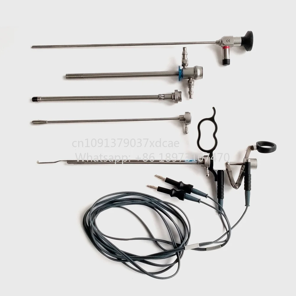 Nuevo Set de Resectoscopio Bipolar para Urología 2026, 26fr, con Elemento de Trabajo y Lazo de Corte