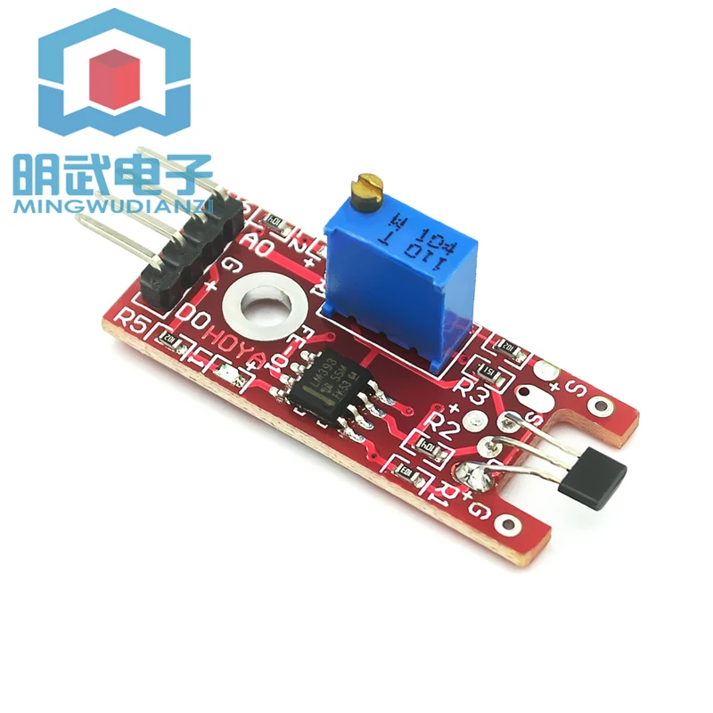 

Linear magnetic Hall sensor KY-024 applicable