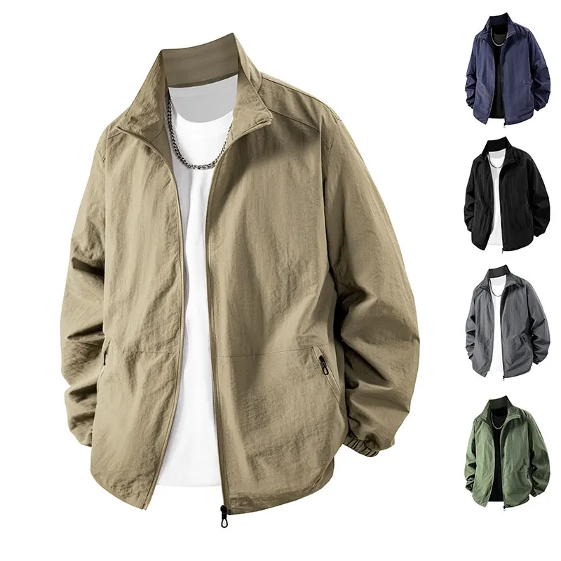 

New Waterproof Casual Zipper Jacket 2025 Autumn Outdoor Functional Casual Work Jacket Fashion Sports Jacket