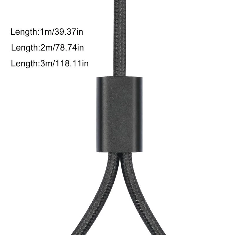 2x 1/4inch to 3Pin Female Y Splitters Cable,3Pin to 2x6.35mm Mono Cable