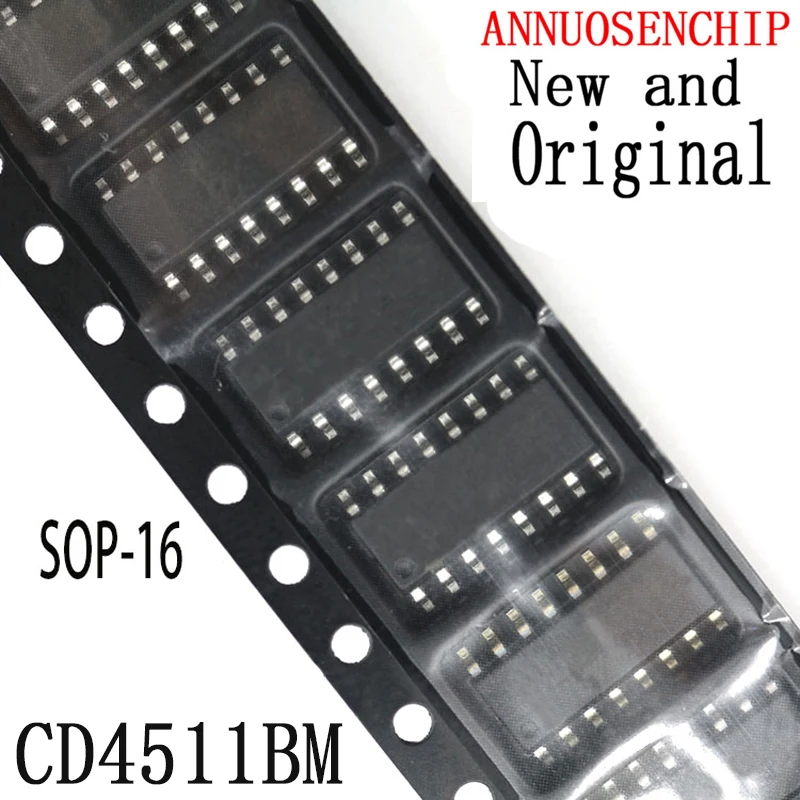 10PCS New And Original SOP16 CD4511BM96 SOP CD4511 SOP-16 SMD IC CD4511BM