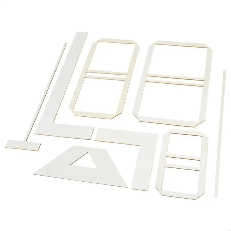 77JA BookBinding Guide Scrapbooking Tool pour le manuel journal des notes bookbinding pour débutant