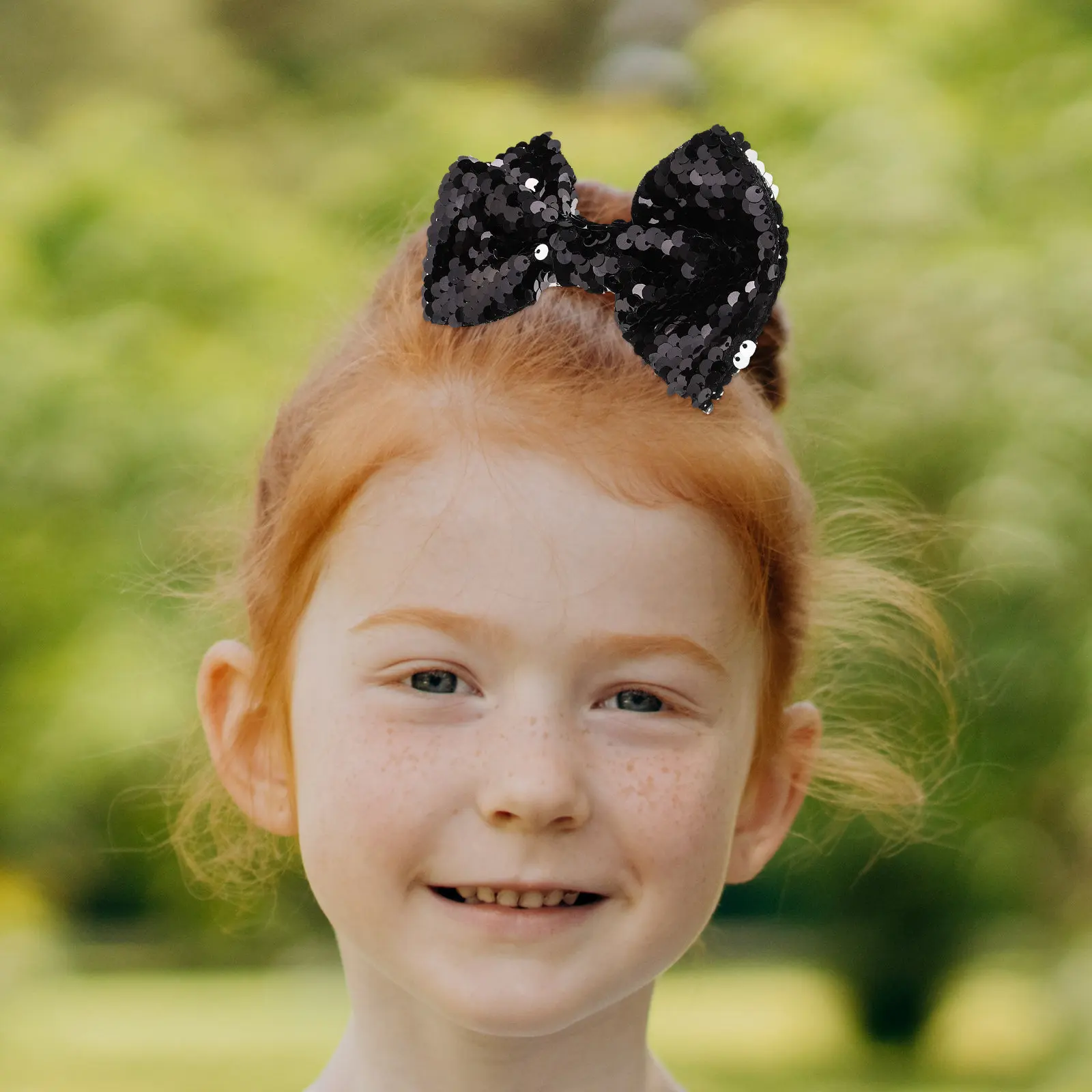 

4Pcs Solid Bow Hair Clips Fine Workmanship Comfortable Safe for Hair Decoration Bow Clips Bows for