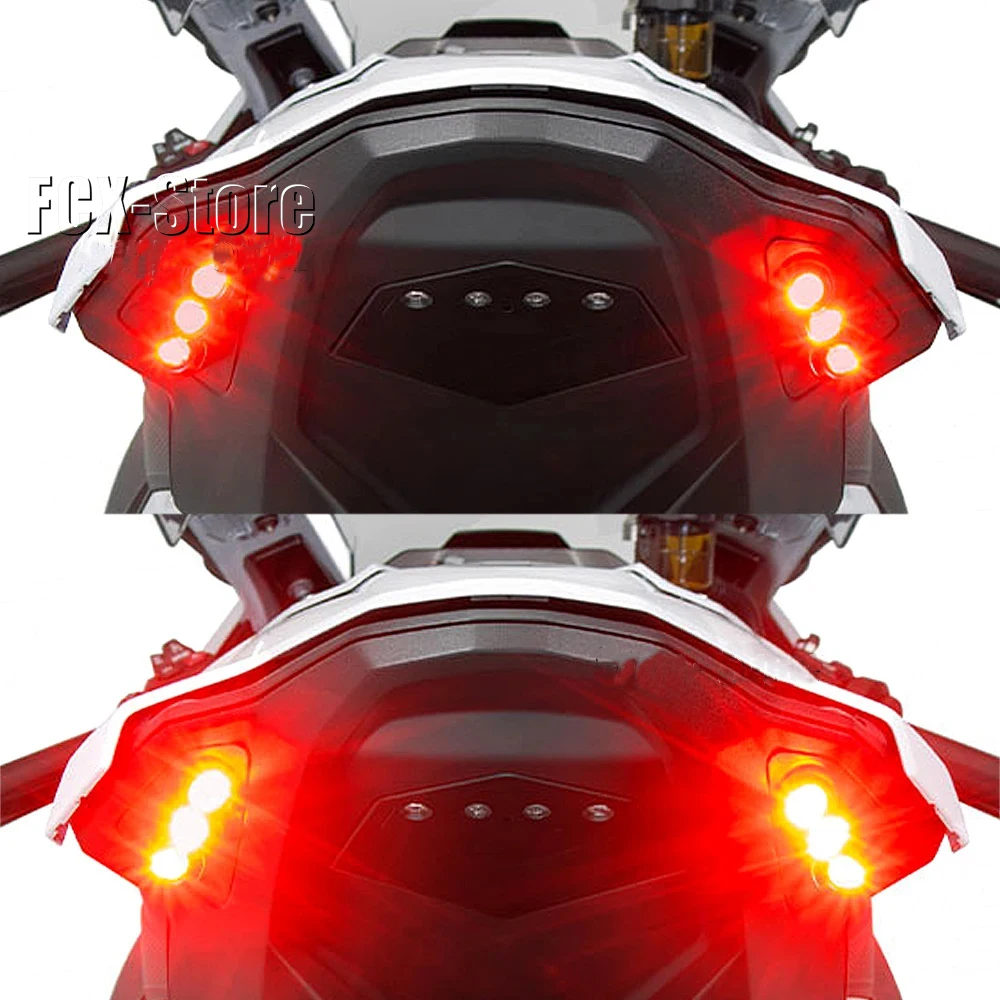 New Flashing Turn Signals Motorcycle LED Lights Rear Blinker Indicator Tail Light For BMW S 1000 RR S1000RR s1000rr 2023-