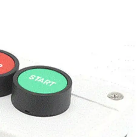Stop Button Box 22mm IP65 Waterproof Control Station 1NO 1NC Push Button Switch For Industrial Machine