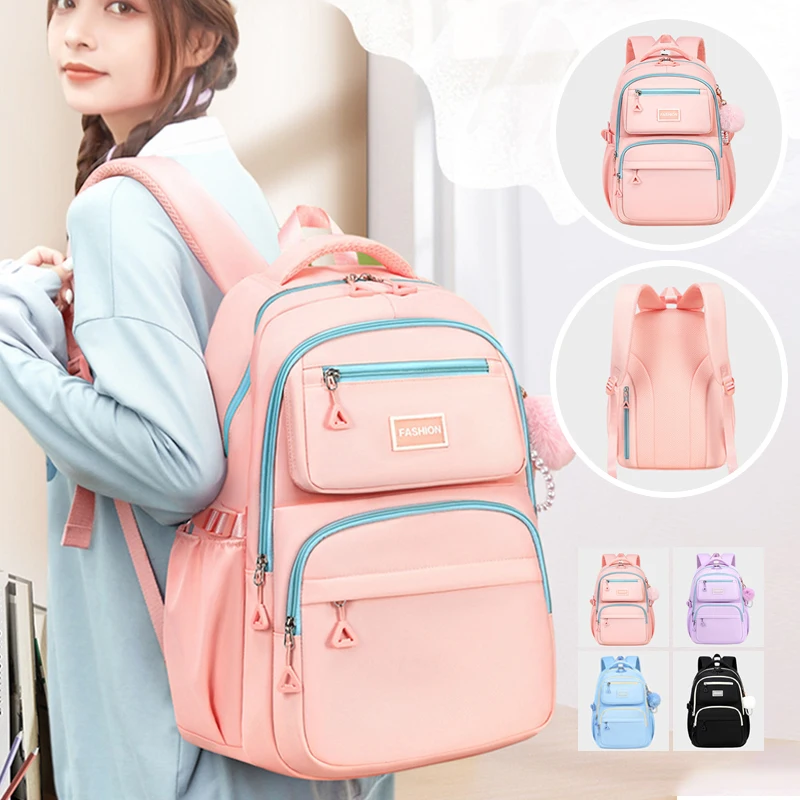 Large Capacity Student Backpacks Casual Waterproof men and women Oxford Cloth Backpack Fashionable Travel College school Bags