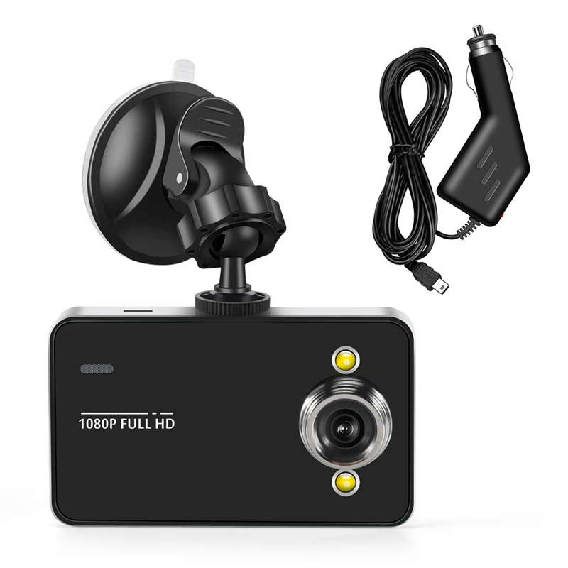 2.2 Inch Car DVR Dash Camera Full 1080P Loop Recording Motion Detection Drive Recorder Wide Angle Night Vision Dashcam