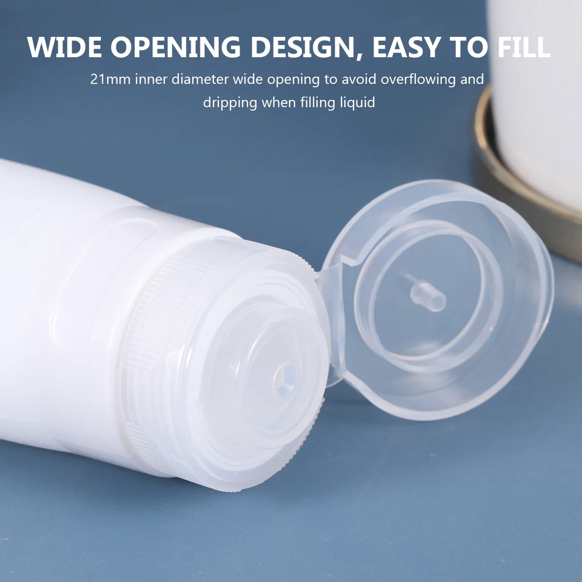 

4pcs Silicone Sub Bottles 90Ml Empty Travel Cosmetics Storage Holders Portable For Shampoo Lotion Conditioner Simple