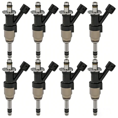Комплект из 8 топливных форсунок 12668390 FJ1217 для Chevrolet Silverado 1500, GMC Sierra, Tahoe 4.3L 5.3L 2014-2018, замена