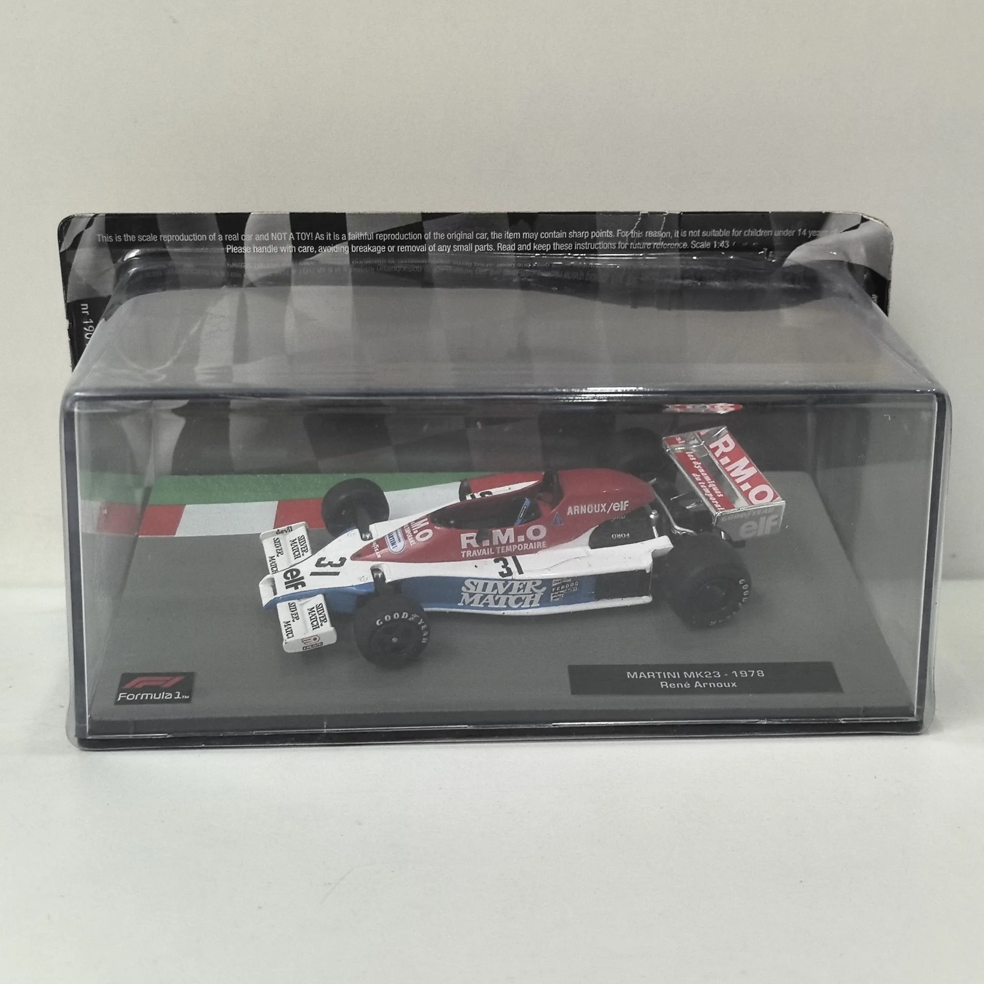 Модель IXO в масштабе 1/43 MK23 # 31 F1 1978 Гоночный автомобиль Формулы-1, модель из сплава F6
