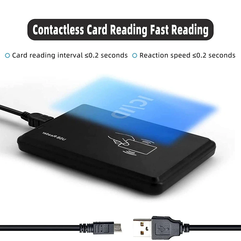 SQPP-USB RFID Reader ID Card Reader Contactless Card Reader For EM4100