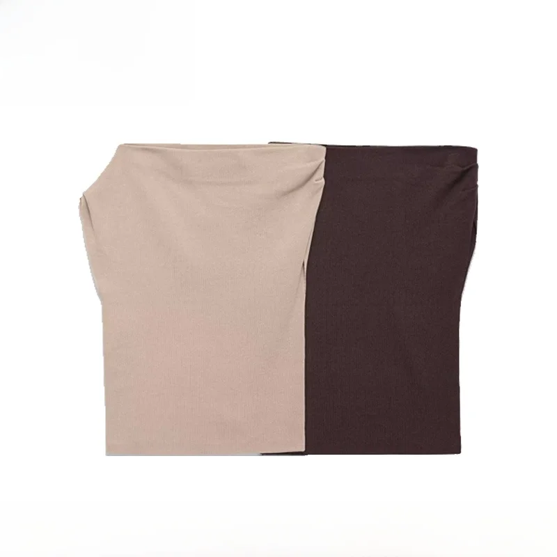 

Новый асимметричный вязаный топ EVEA для женщин, модный, из полиэфирного волокна, с длинными рукавами, 100% полиэстер