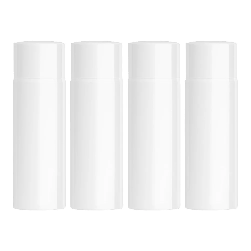 4 szt. Butelek z pompką bezpowietrzną 100 ml, wielokrotnego użytku, do wielokrotnego napełniania, niezbędne w podróży, plastikowe butelki do przechowywania podkładu