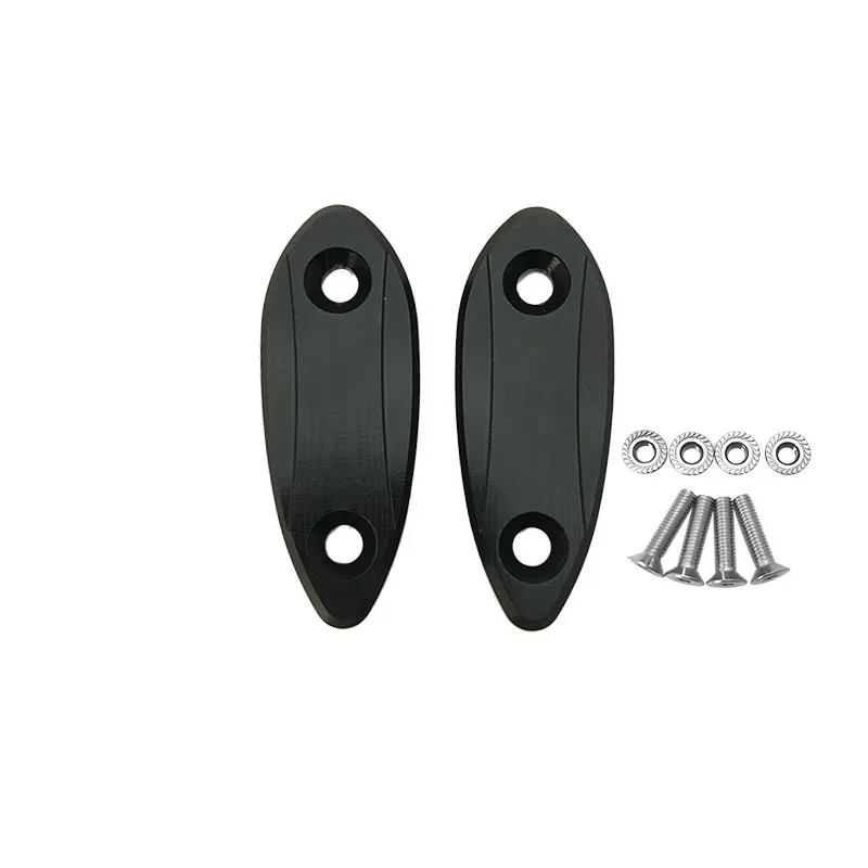 ZX-6R ZX-25R Mirror Hole Cover Compatible For Kawasaki ZX25R ZX6R Rearview Mirror Base Cover Hole Caps Decoration Accessories