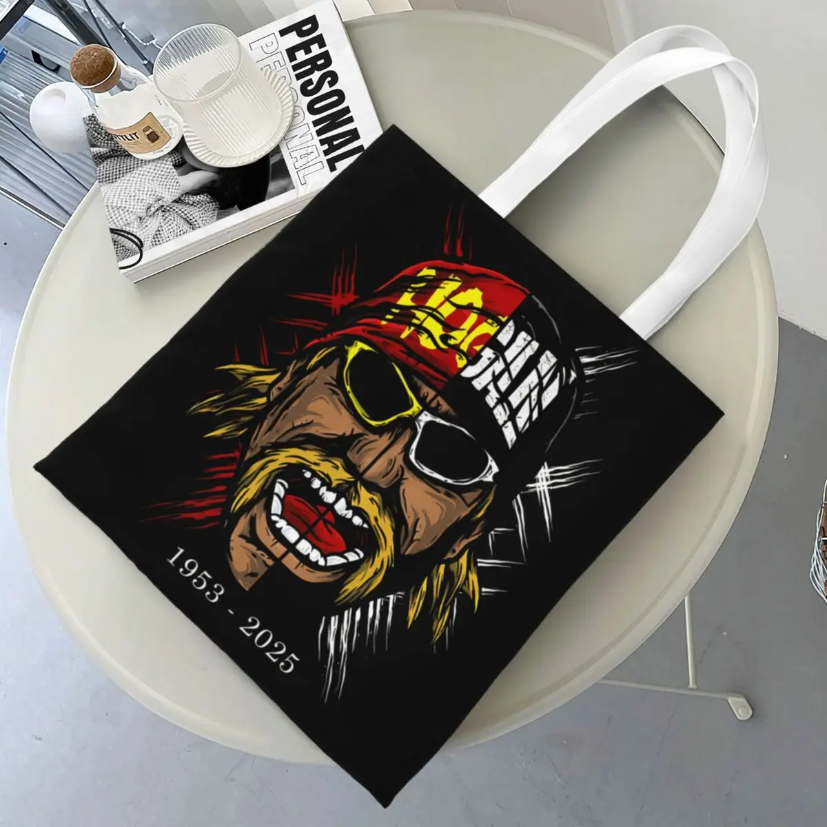 

Hulk Hogans Shopper Bag Handbags Student Print Tote Bag Casual Cloth Office Shoulder Bag