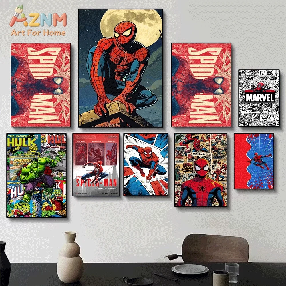 AZNM Spiderman, Impressão em T - Photography Nature avaliação e preço