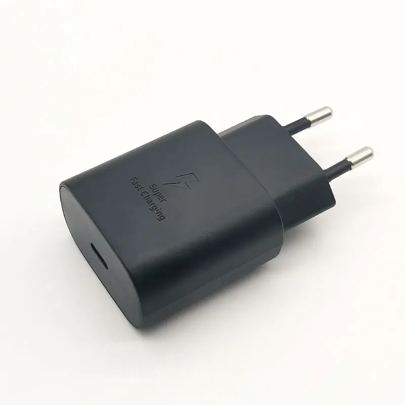 Samsung PD Charger 25W Super Fast Charge Power Adapter For Galaxy S24 S23 S20 S21 S22 Plus Note20 Ultra 10 Z Flip Fold 6 5 4 3 2