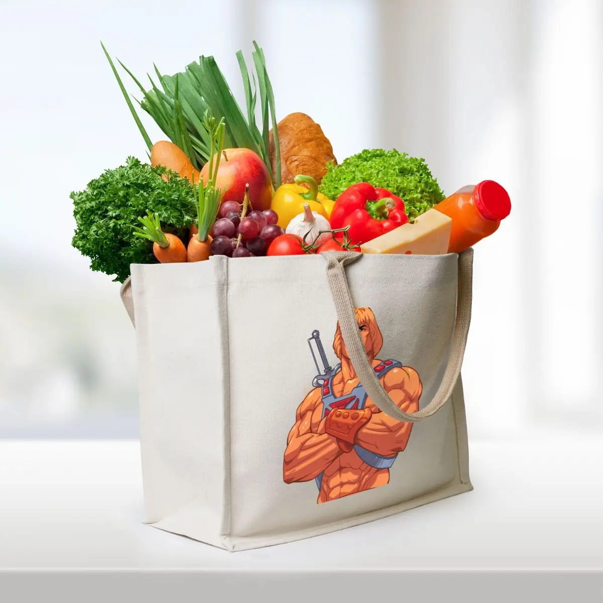 HEMAN Tote Bag shopping bag logo tote bags aesthetic tote bag women
