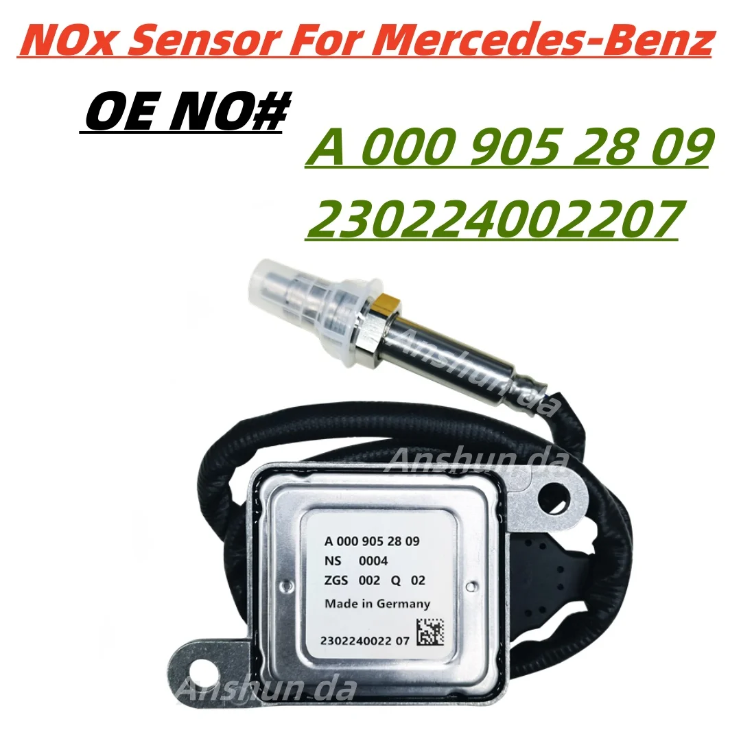 A000905 28 09 Original New Nitrogen Oxygen NOx Sensor For Mercedes-Benz A205 A238 C205 C220 C238 C250 C292 C300 E3