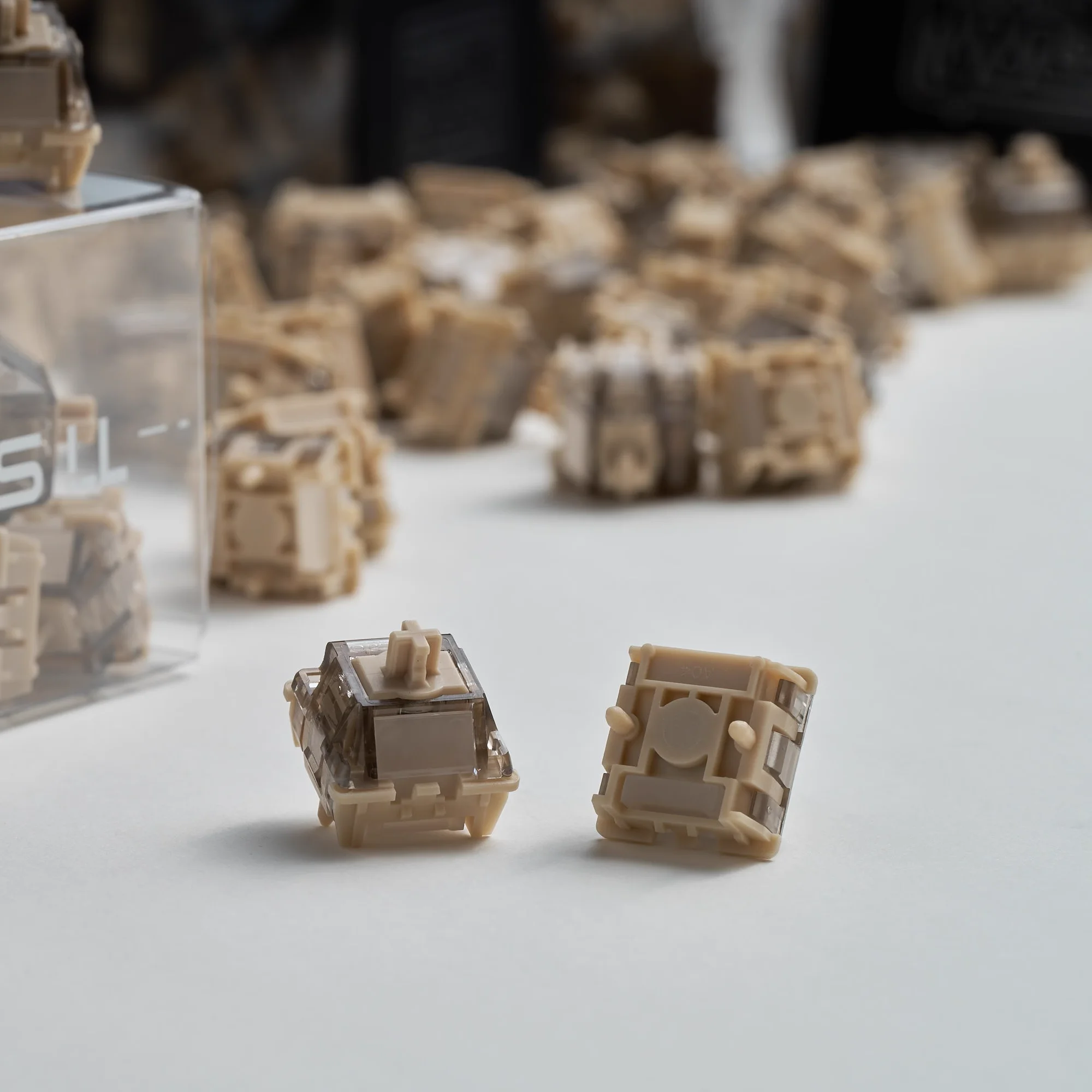 Owlab Ti HE التبديل المغناطيسي قاعة تأثير التبديل لوحة المفاتيح 40/50gf التبديل ل Wooting 60 /MAD 60 HE / ATK / Made68 لوحة مفاتيح الألعاب