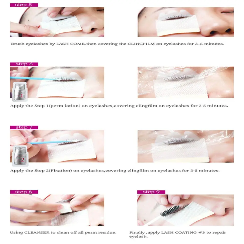 Gebruik Hygiëne Make-Up Tool Voor Het Enten Van Wimper Wimper Permuring Kit Wimper Voeding Wimper Primer Wimper Perm Lotion