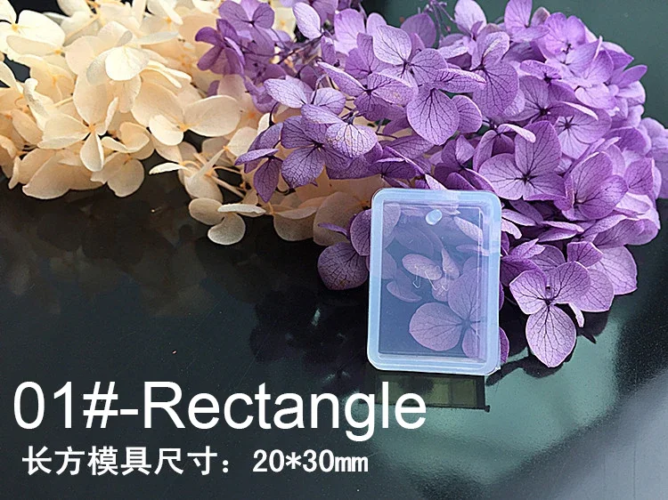 New1PCS Charms Pendant Transparent UV Pyramid Resin Liquid Epoxy Silicone Combination Molds for Making Jewelry
