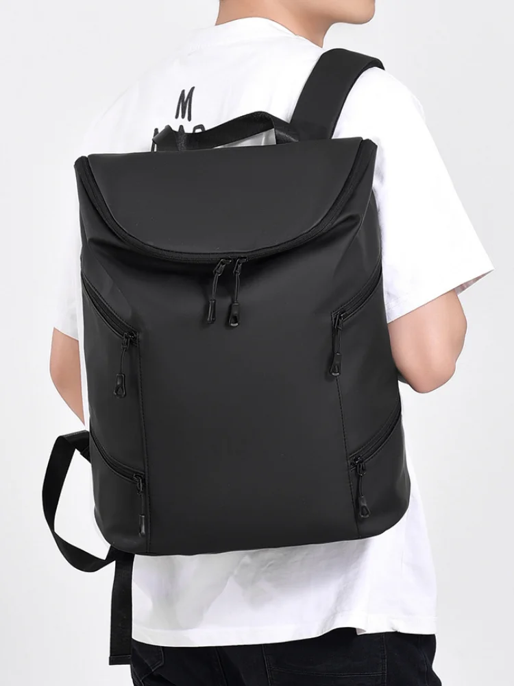 New Fashionable Men's Backpack, Business Multi-functional Travel Computer Backpack, Large Capacity and Simple Student Schoolbag