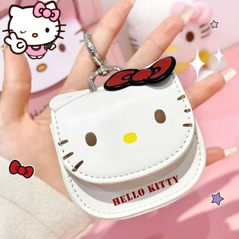 กระเป๋าใส่กุญแจลายเฮลโลคิตตี้น่ารัก กระเป๋าใส่เหรียญ แพ็คเกจป้องกันกุญแจ ใช้ได้ทั้งนอกบ้านและเล่นกีฬา ชุดอุปกรณ์ขนาดเล็ก กระเป๋าถือขนาดมินิ