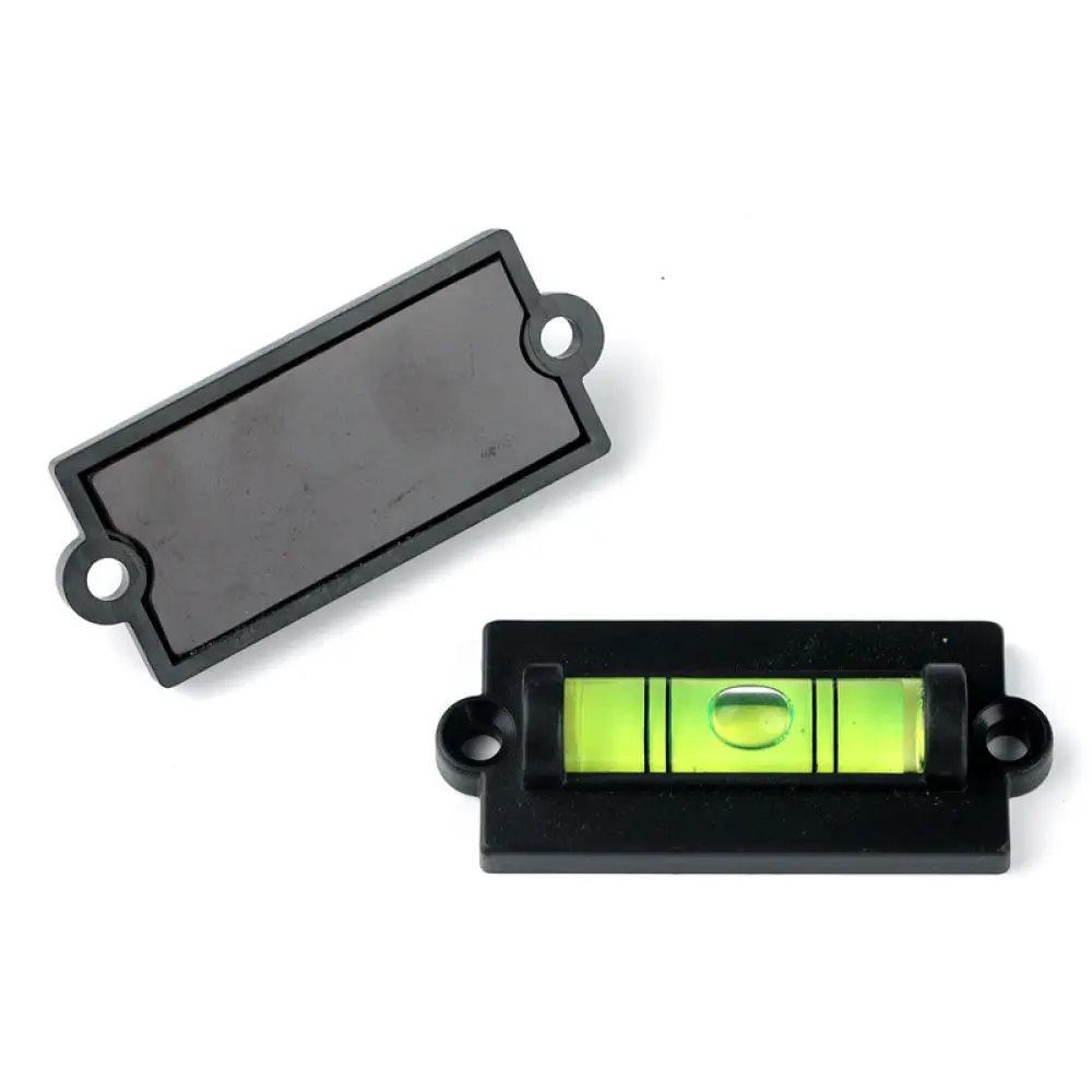 Versatile Mini Rectangular Level Tool Portable Measuring Instrument With Mounting Hole For Precise Carpentry Wall Decoration
