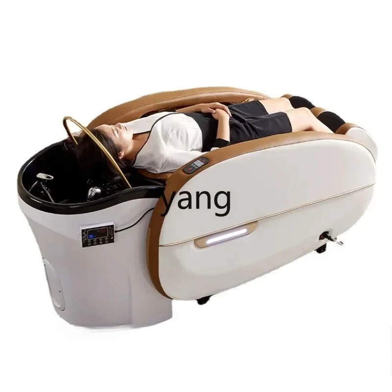 

LMM Electric Massage Shampoo Bed Beauty Hair Saloon Dedicated Hair Salon Smart Head Therapy Water Circulation Bed