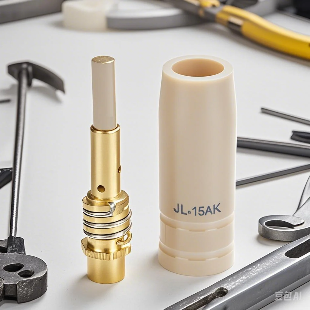 3Pcs/Set New Coating Protection Nozzle 0.8/1.0/1.2mm MIG Torch Gas Nozzle Tip Holder Of 15AK MIG MAG Welding Torch