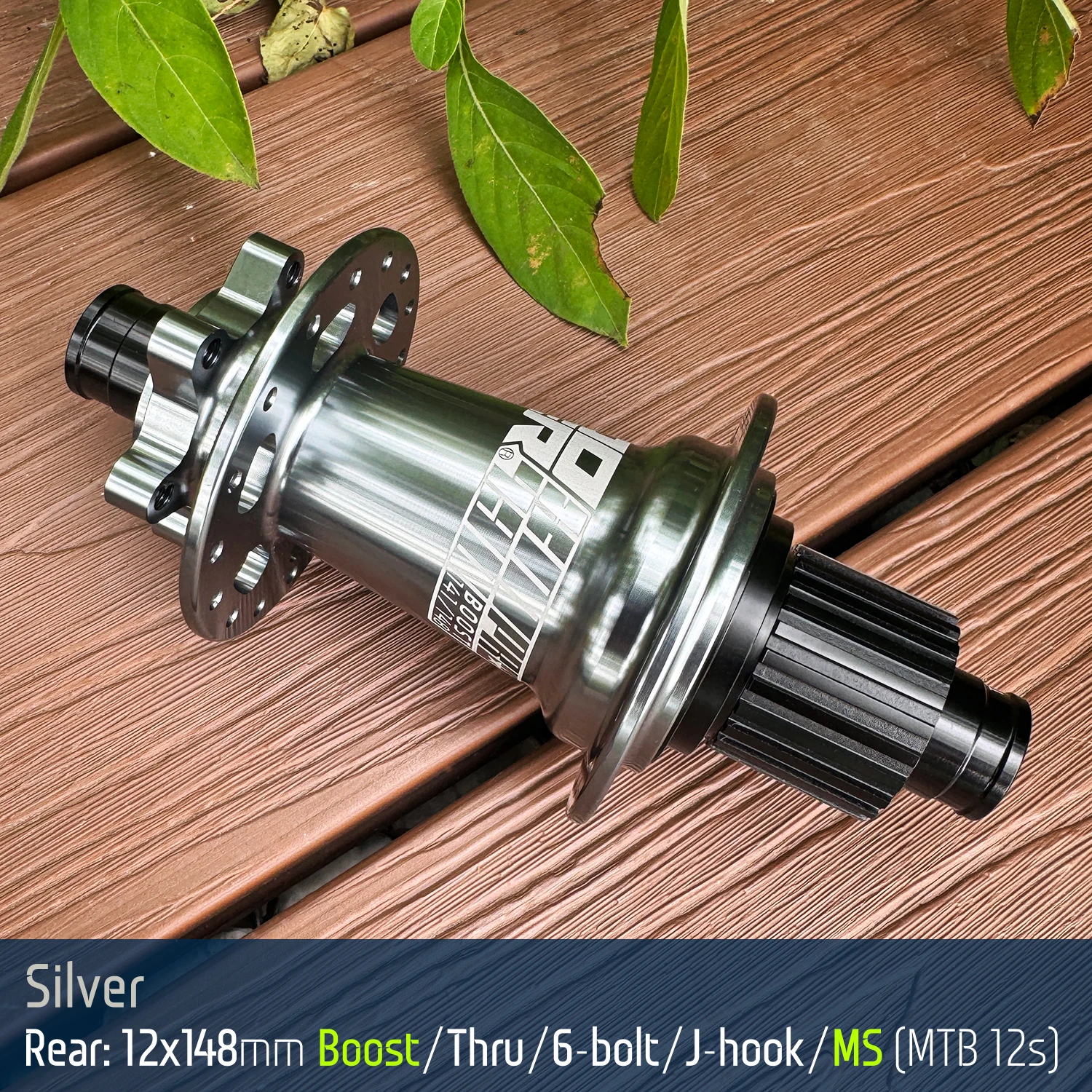 Koozer XM490pro Boost Rear 5x141 QR 12x148mm THRU CR-Mo Steel Axle
