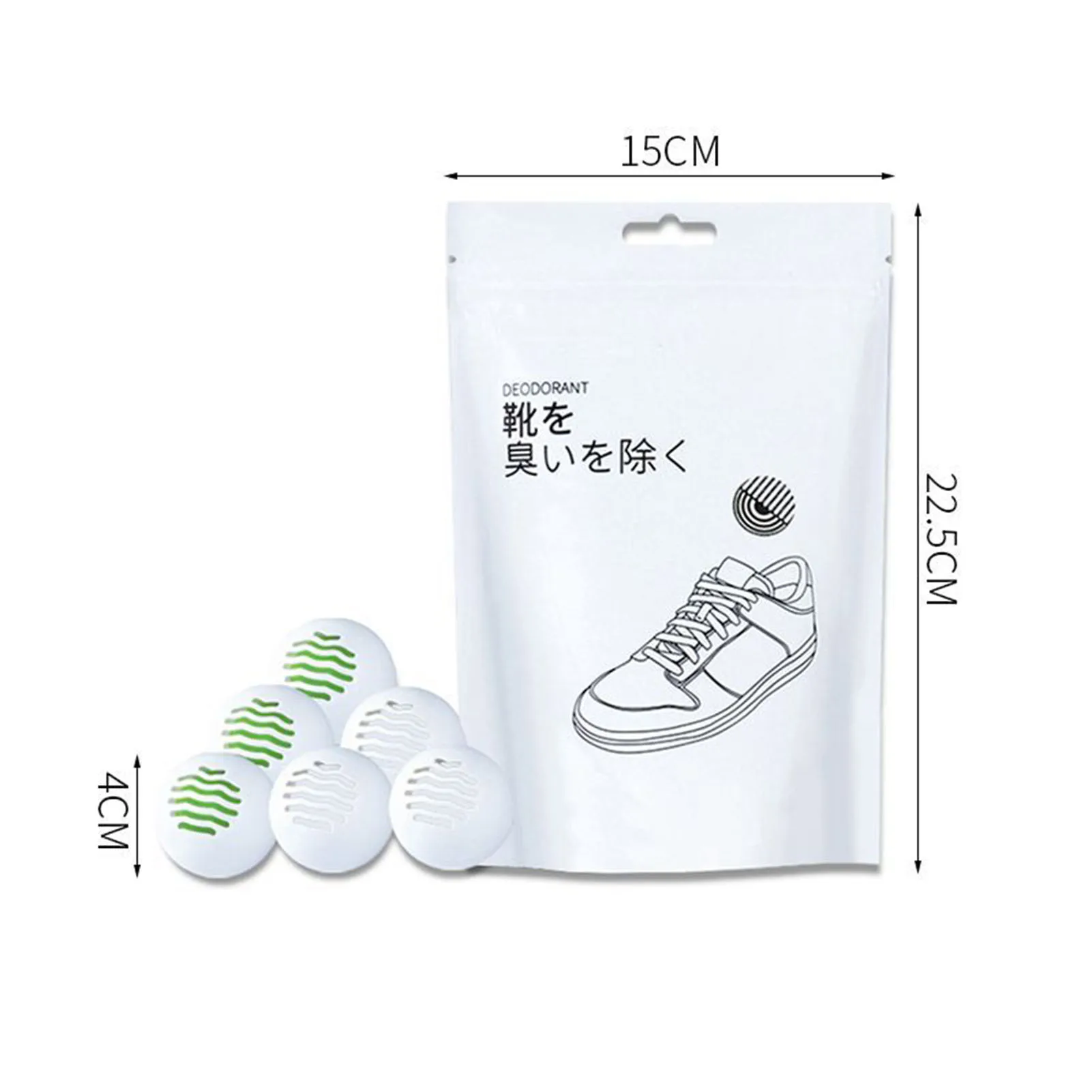 Natural Shoe Deodorizer Ball Anti-foot Odor Quick Deodorization for Home Shoes Odor Reducing NOV99