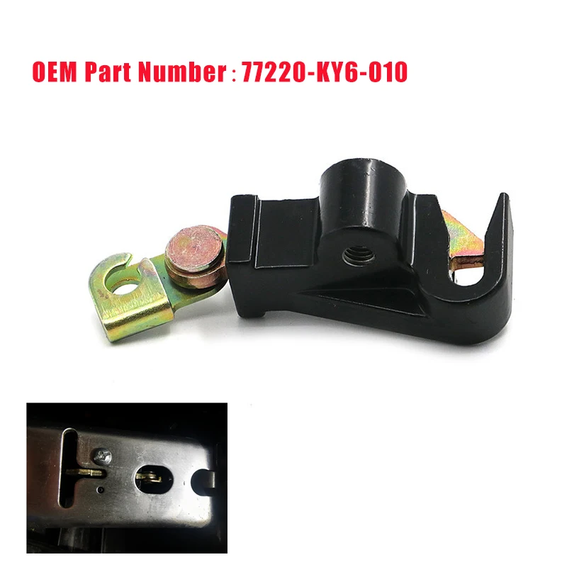 Motorcycle Seat Lock Catch Hook Latch Bolt 77220-KY6-010 replacement For Honda CB 250 600 1100 CBR VTR RC51 GL1500 CBR1100XX