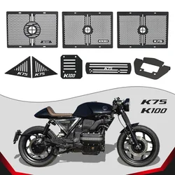 For BMW K1100 K100 K75 Cafe Racer Aluminum Side Frame Side Panel Protector Motorcycle Decorative Protective Cover Accessories