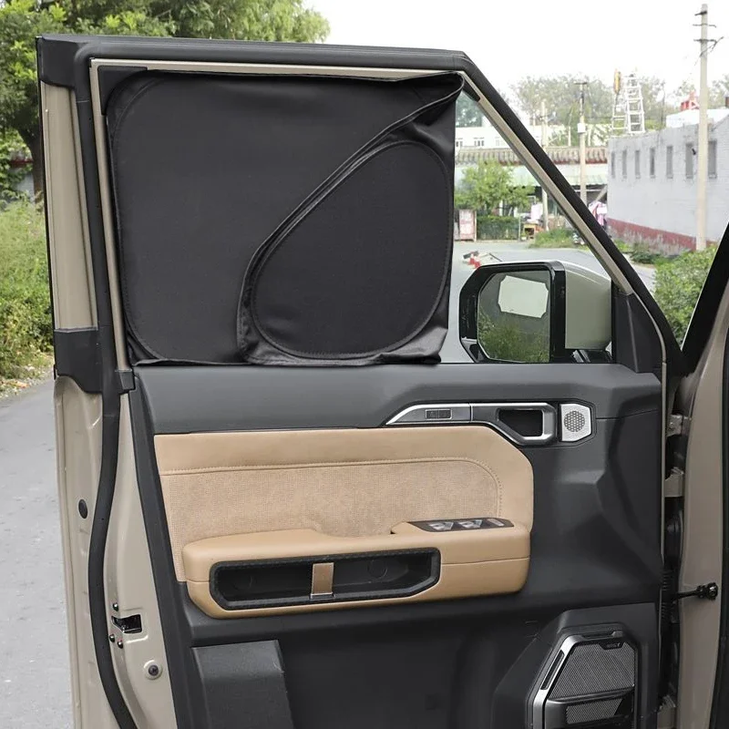 車のポリエステル窓プライバシーサンシェードカバー-jetour-t2-2023-現在用自動抗紫外線断熱保護カバーアクセサリー