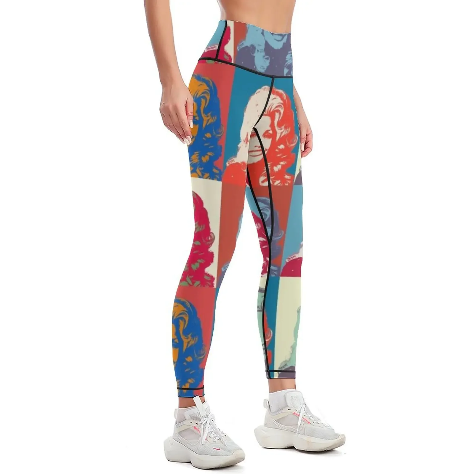 Pop Art Dolly Leggings sport set high waist gym wear Womens Leggings