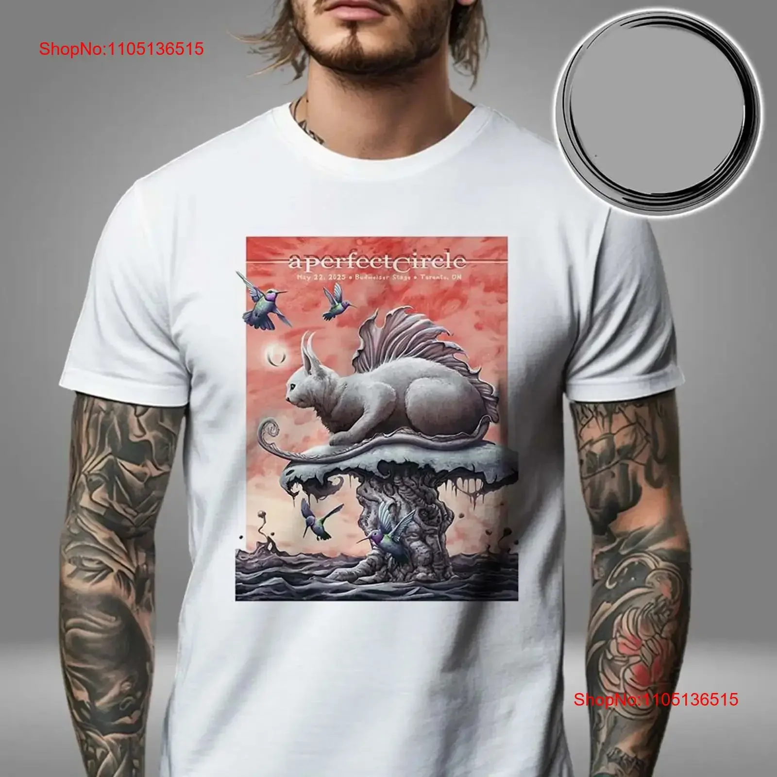 تي شيرت دائري مثالي Sessanta V2 0 في مرحلة Budweis في تورونتو يوم 22 مايو 2025 تي شيرت عتيق ملابس خروج قابلة للتنفس