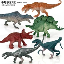 6Pcs/Set Dinosaur Toy Simulation Animal Jurassic World Cute Mini Dinosaur Model Educational Figurine Dinosaurs For Children Toy