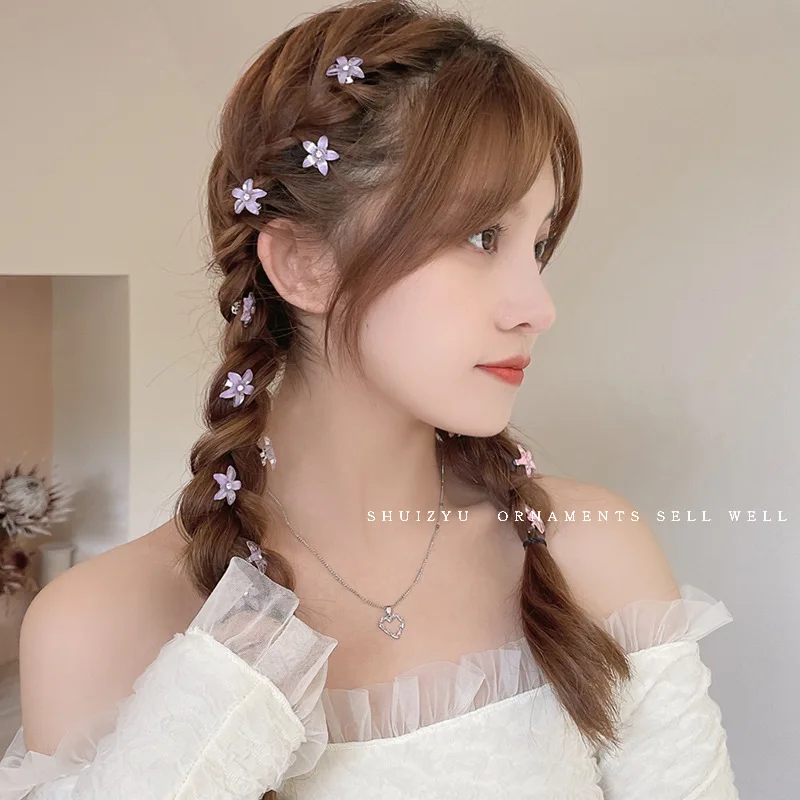 AWAYTR-مخلب الشعر البلاستيكي الصغير للفتيات والنساء ، مشبك الشعر ، دبوس الشعر المشبك ، الملحقات الكورية