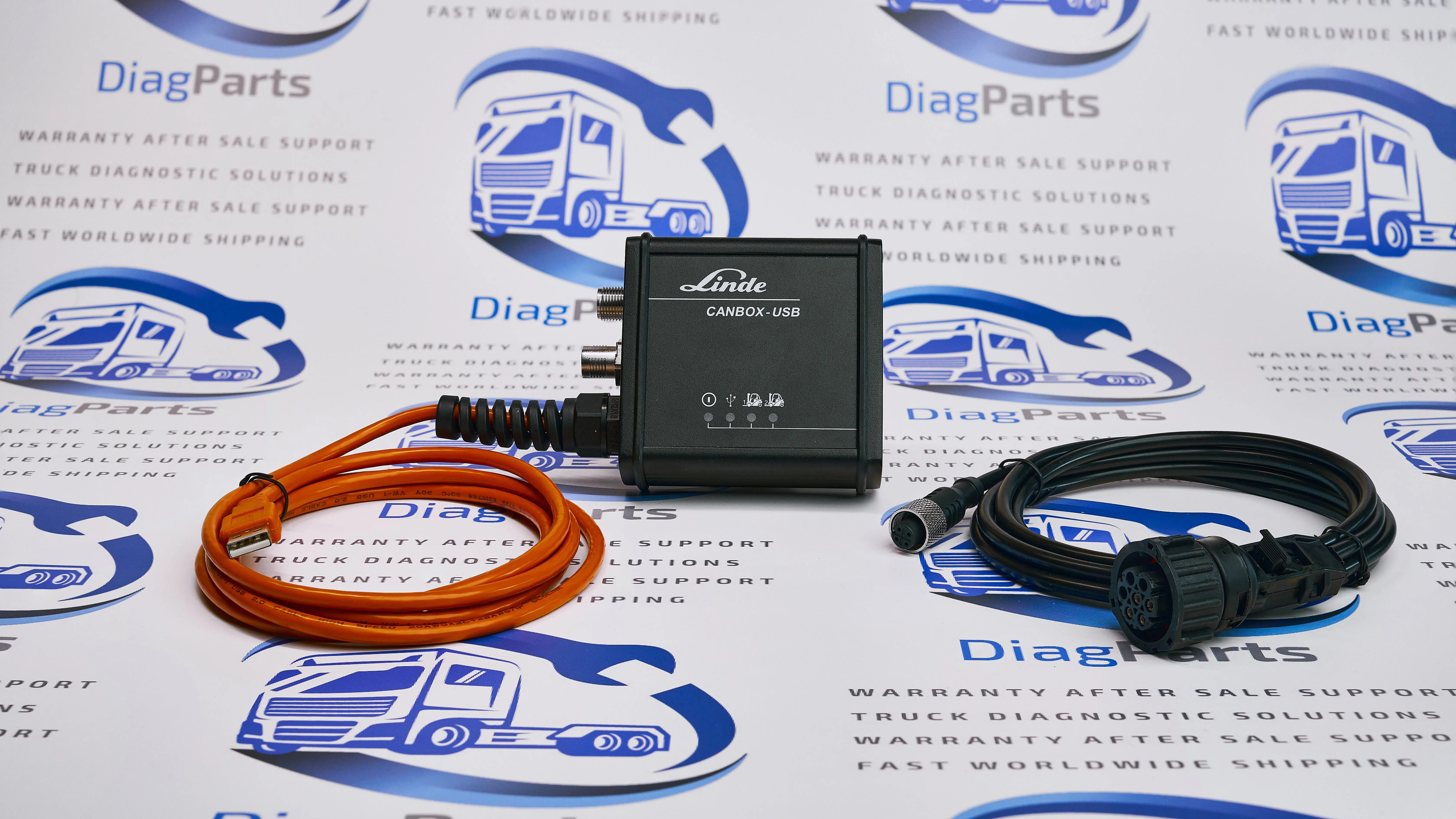 

AutoEPC Linde Forklift CANBOX-BT Diagnostic Adapter (GENUINE)