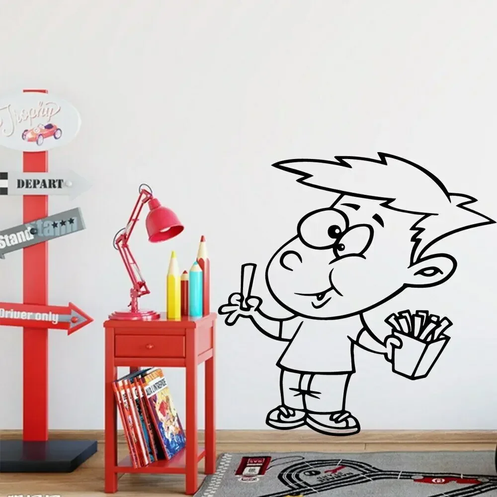 Vinilo Decorativo con Diseño de Avión, Adhesivo Decorativo para Pared, Murales para Habitaciones de Bebés y Niños, Adhesivos Creativos