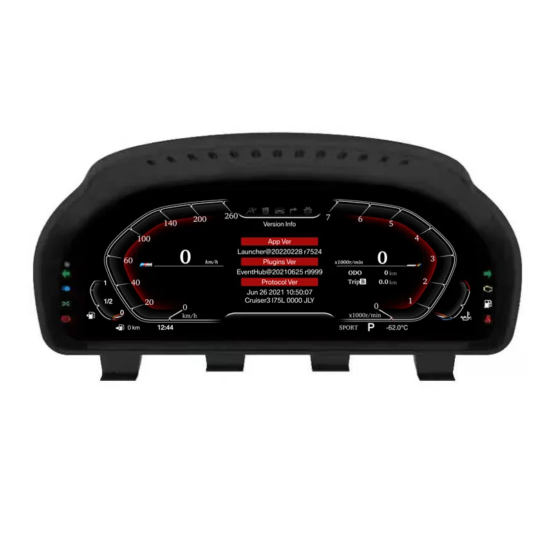 2023 حار بيع أندرويد 13 ترقية عرض شاشة تعمل باللمس ل F10 F11 الرقمية العنقودية Carplay لتحديد المواقع والملاحة