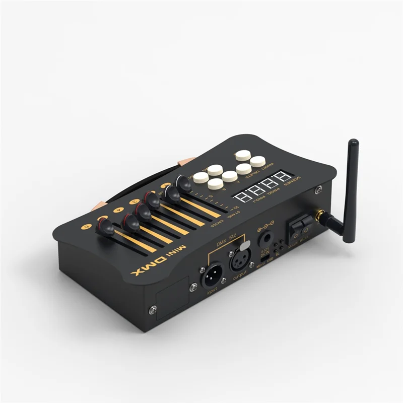 Solid Mini Portable DMX 512 Controller Stage Lighting Controller Moving Moving  Light Controller Dimming Console