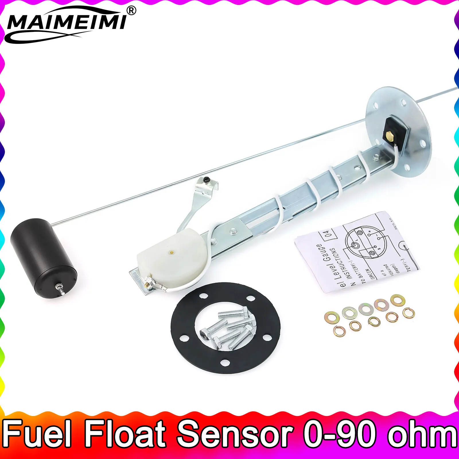 

Датчик уровня топлива 0-90 Ом Автомобильный счетчик Поплавковый датчик топлива 12 В Автомобильный счетчик Индикатор уровня в баке Датчики Блок отправки топлива