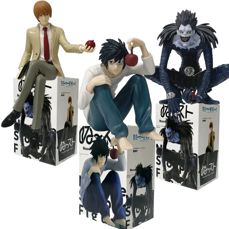 2pcs Anime Death Note Ryuuku Ryuk Rem Action Figure Anime Collectible PVC Model  Character  Halloween Toy Birthday Fans Gift