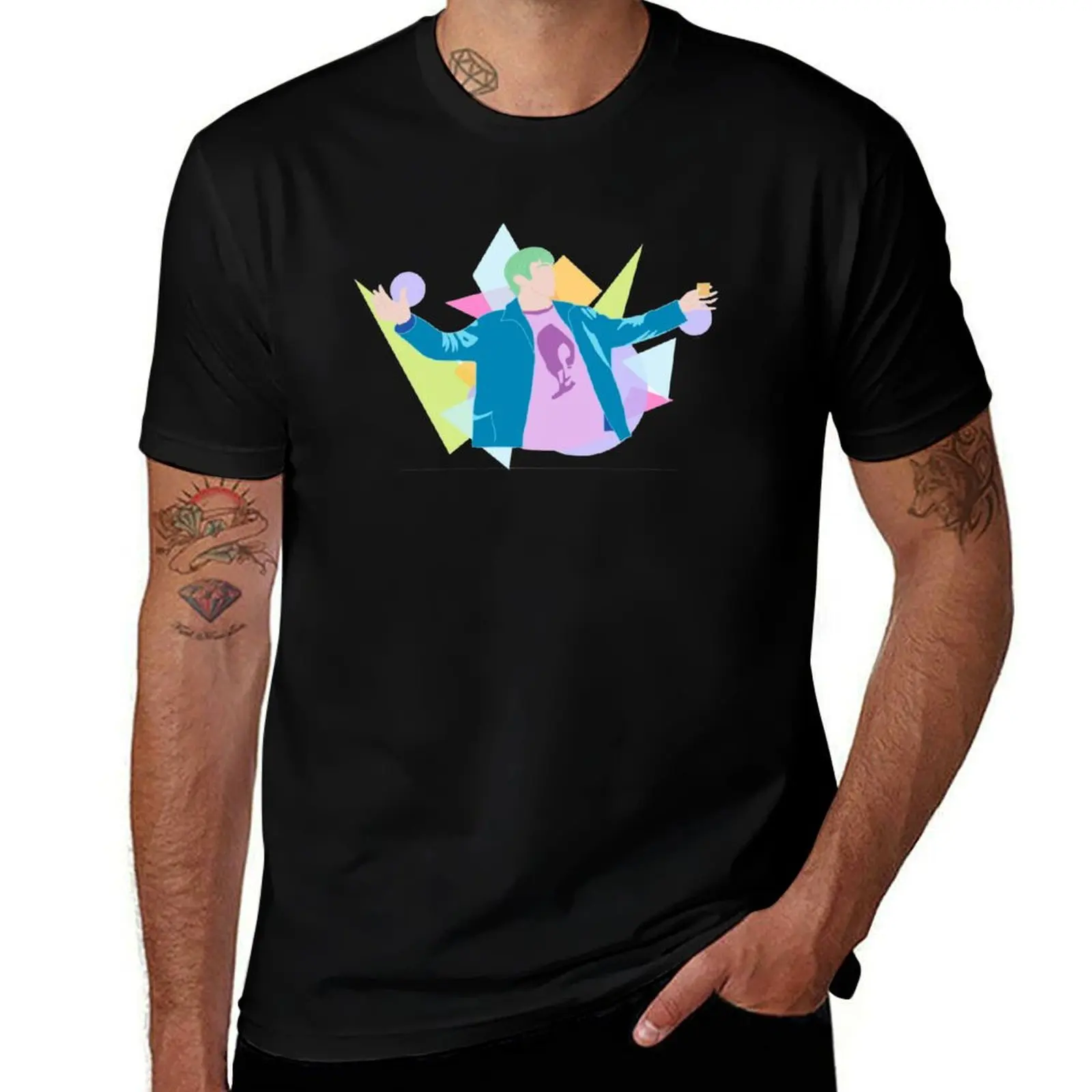 I Love The Smell of Commerce In The Morning (Brodie Vectors) T-Shirt Basic Short Sleeve Cotton Blend T-Shirt